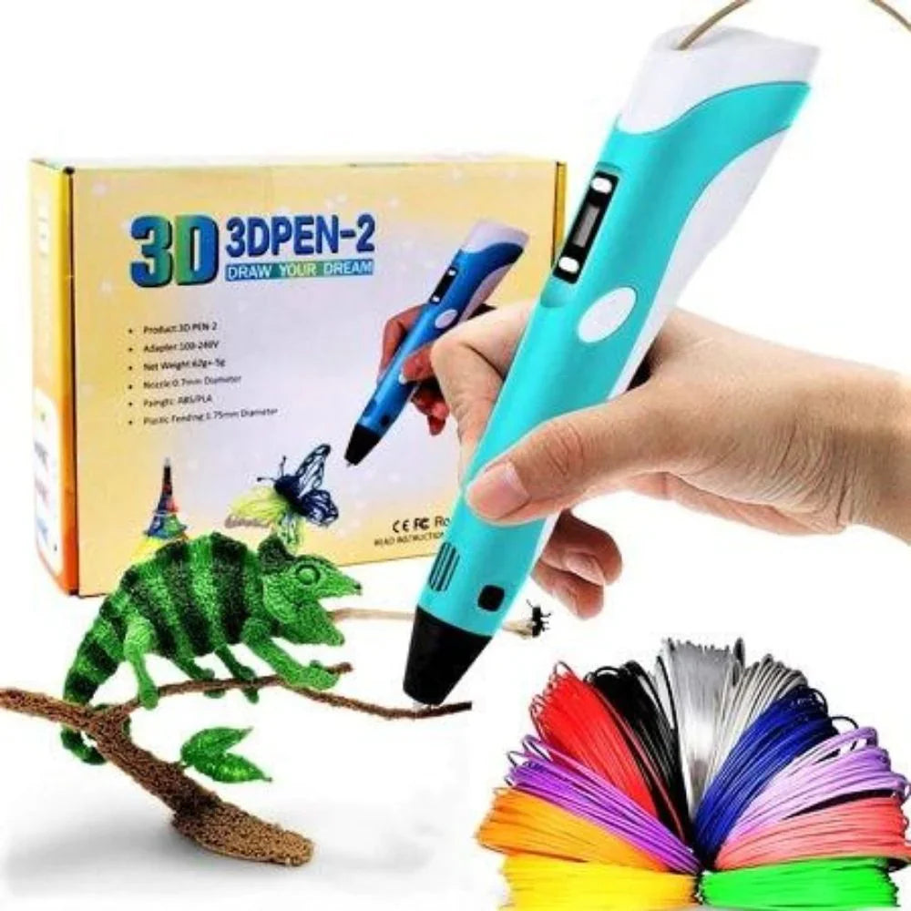3D Printing Pen for Kids with PLA Filament Starter Kit