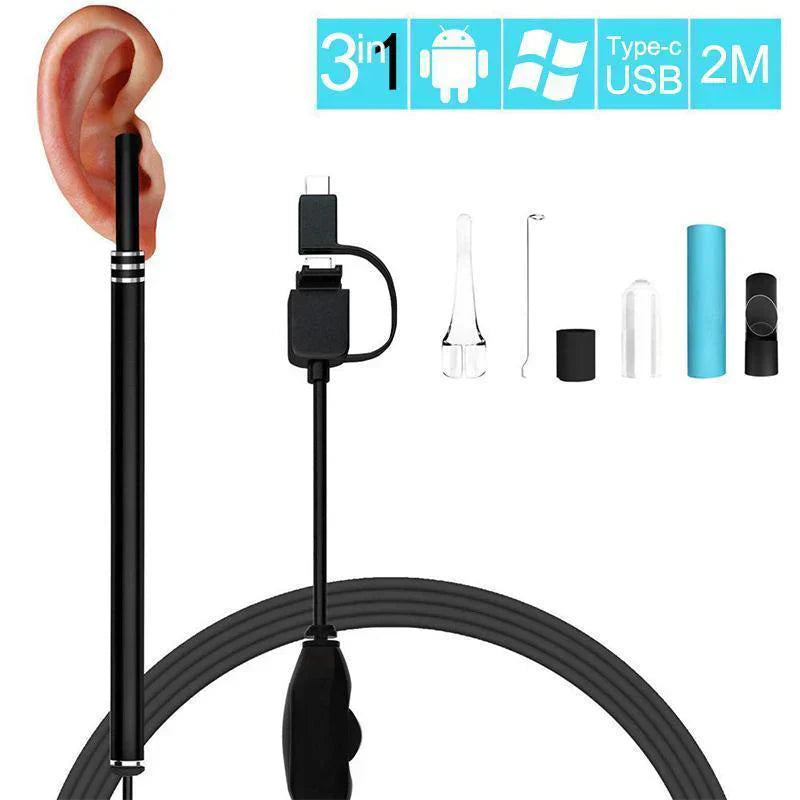 3-in-1 Ear Cleaning Endoscope