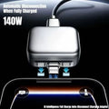 Charge fast, charge safe. This 140W Type-C adapter automatically cuts power the moment your device hits 100% — protecting your battery and giving you peace of mind for overnight charging.