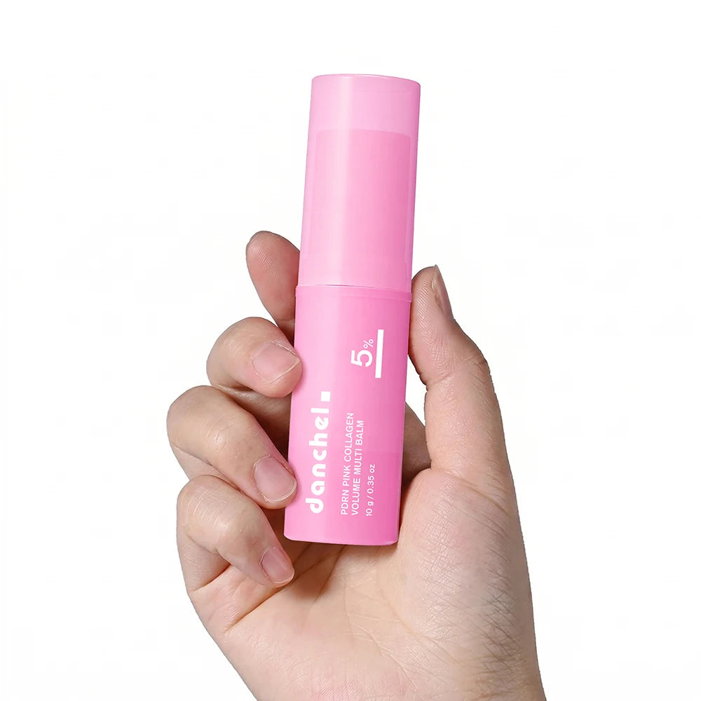 PDRN Pink Collagen Multi Volume Balm Stick Anti Aging Firming Anti Wrinkle For Eye Neck Forehead Smile Lines