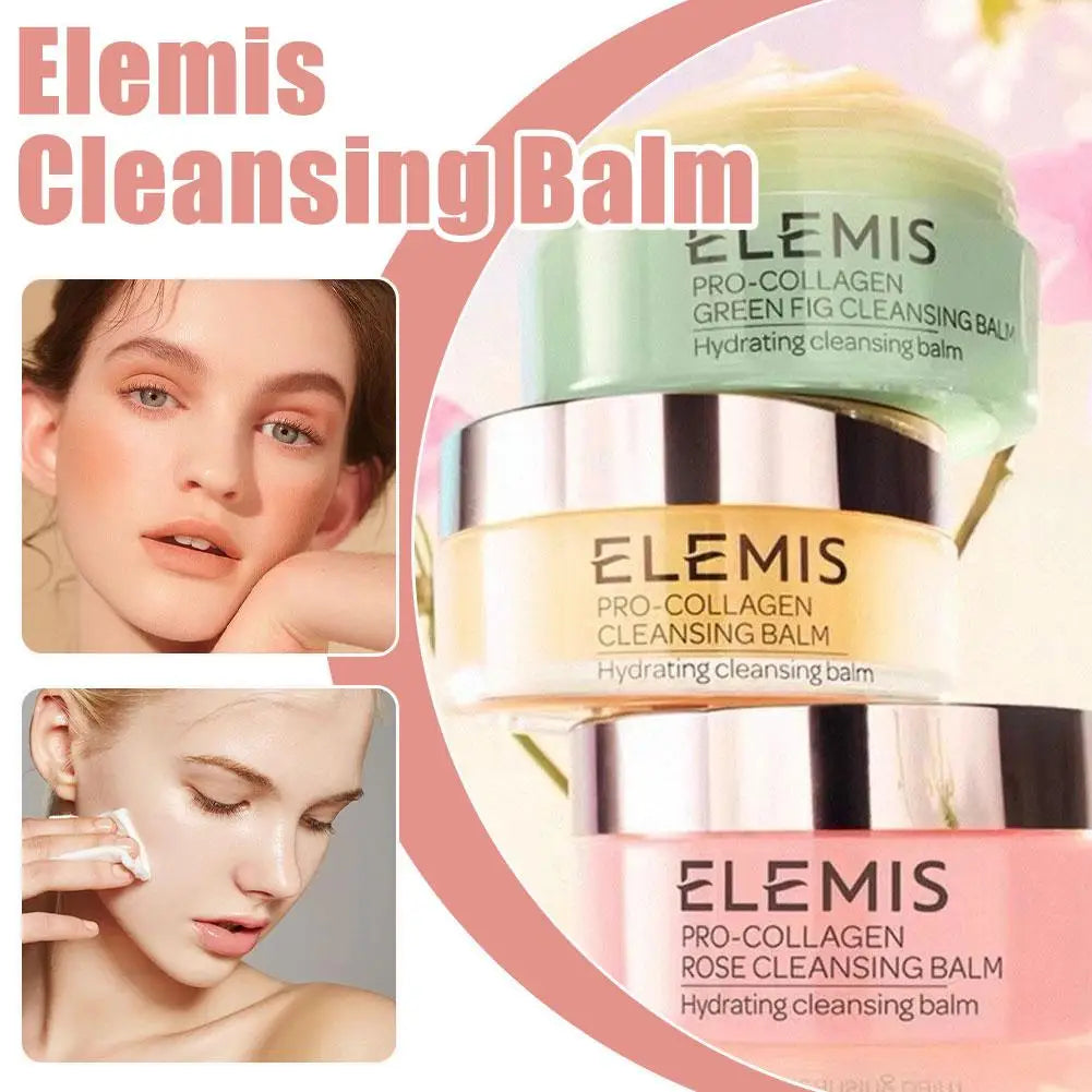 ELEMIS Pro-Collagen Skincare Set – Marine Cream, Cleansing Balm & Eye Serum, Anti-Aging Hydrating, Fades Fine Lines