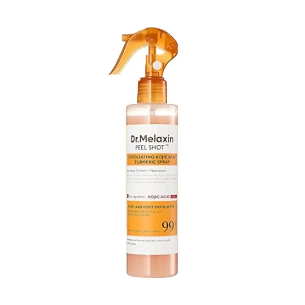 200ml Dr.Melaxin Peel Shot Exfoliating Kojic Acid Turmeric Spray Improve Dullness, Brighten Hydrate Soothing Moisturizing Skin