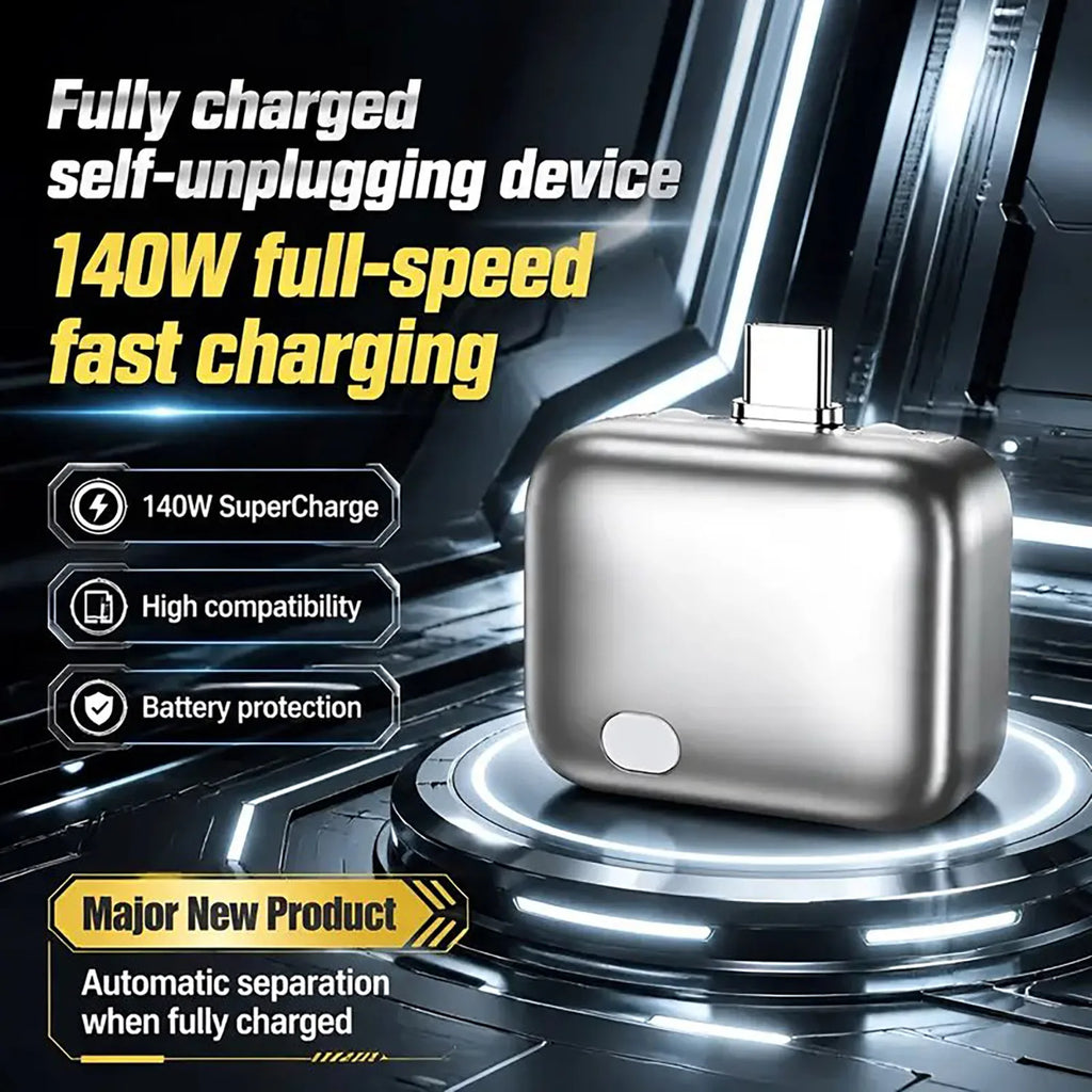 Smart Auto Unplug Charger Mechanical Ejector with True Physical Disconnection Fully Automatic Separation upon Charging Completio