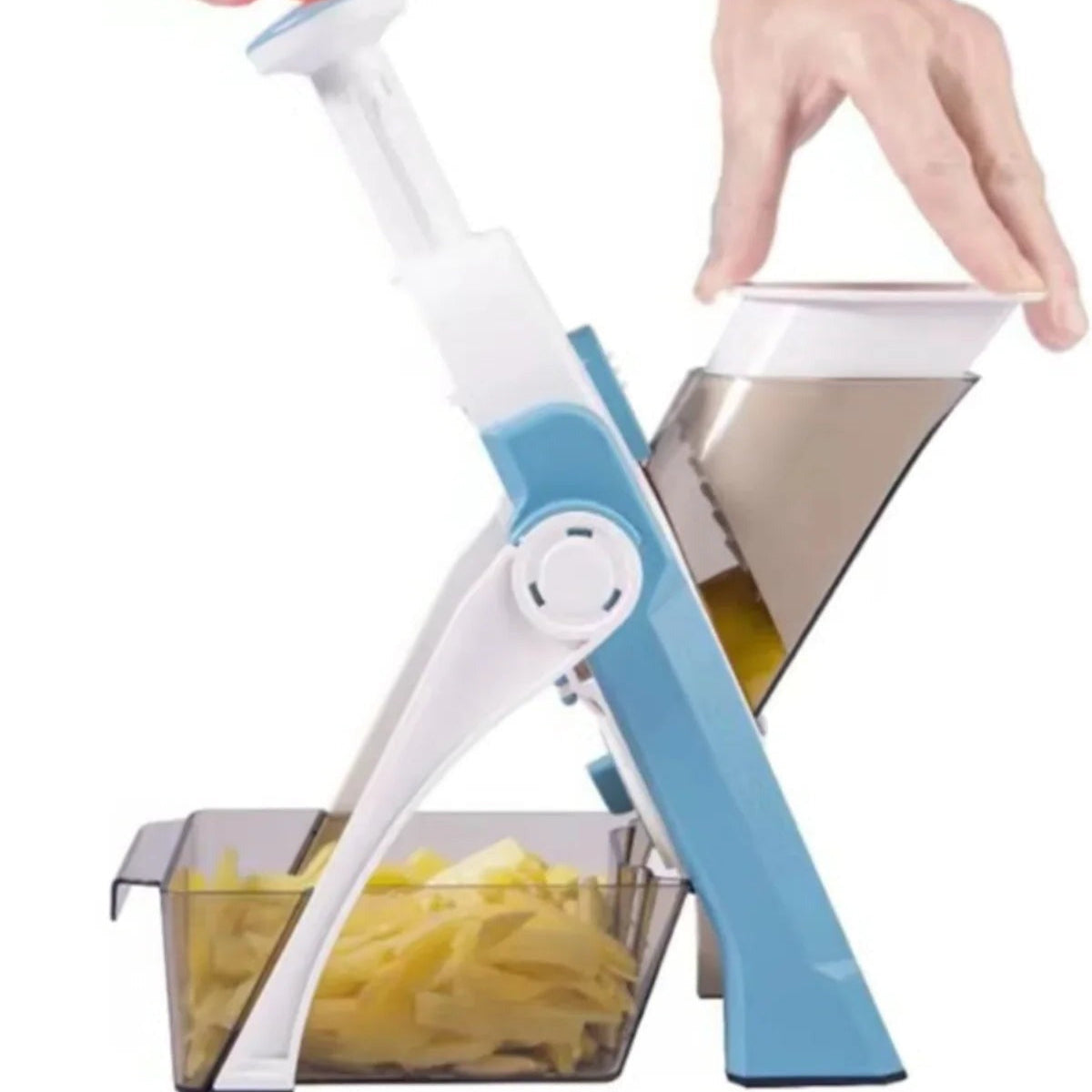 5-in-1 Vegetable Slicer with Collecting Tray
