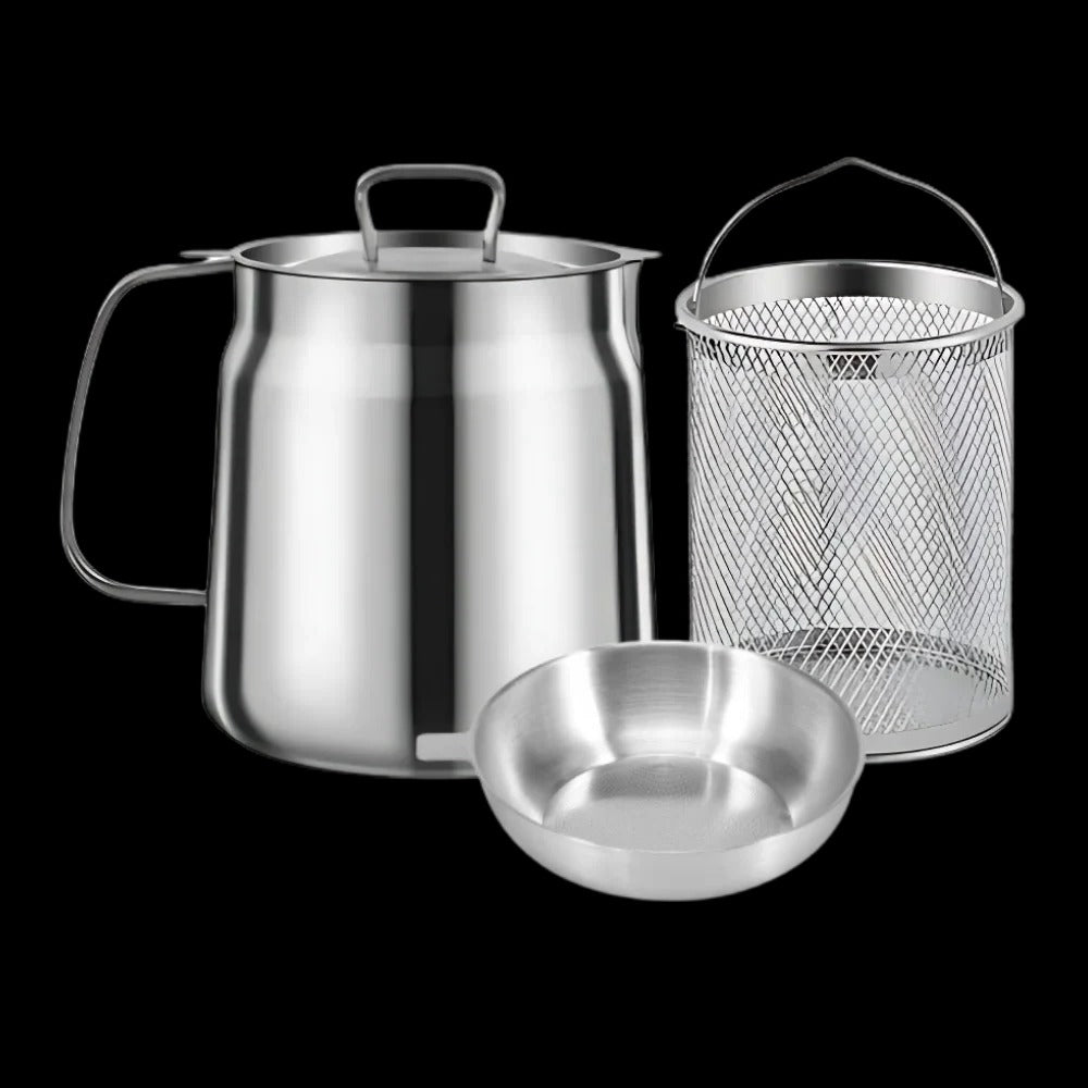 2-in-1 Deep Frying Pot