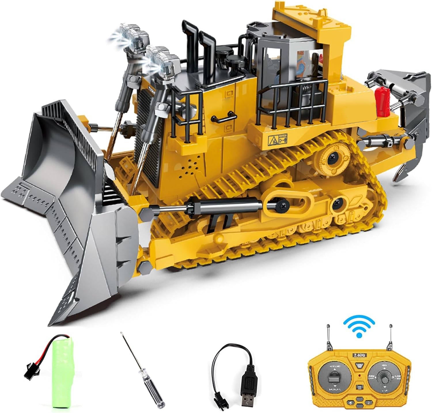 4WD Remote Control Excavator Bulldozer Dump
