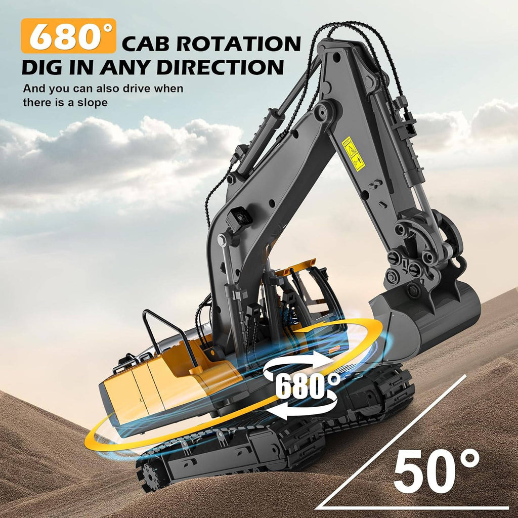 4WD Remote Control Excavator Bulldozer Dump