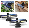 2 Set Portable Solar Fence Lights